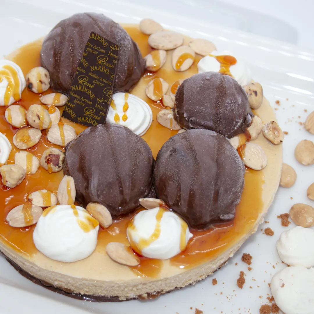 Dessert glacé caramelade - Glacier Nardone